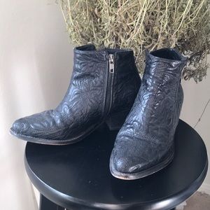Free People Black Booties